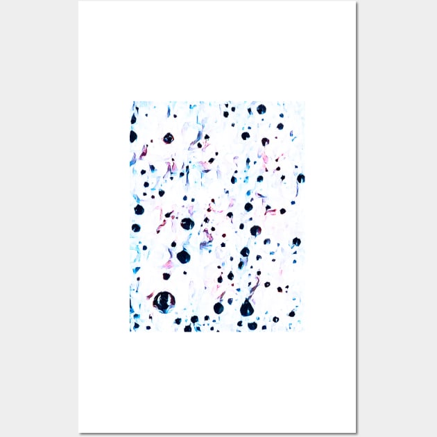 Graphite Bubbles Painting Wall Art by Tovers